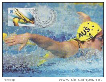 Australia-2004 Athens Olympic Games,50c  Petria Thomas    Maximum Card - Zomer 2004: Athene