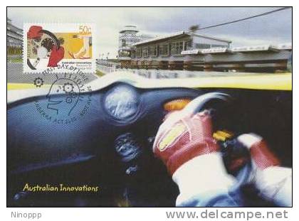 Australia-2004 Australian Innovations,50c Racecam TV Sport Coverage   Maximum Card - Cartas Máxima