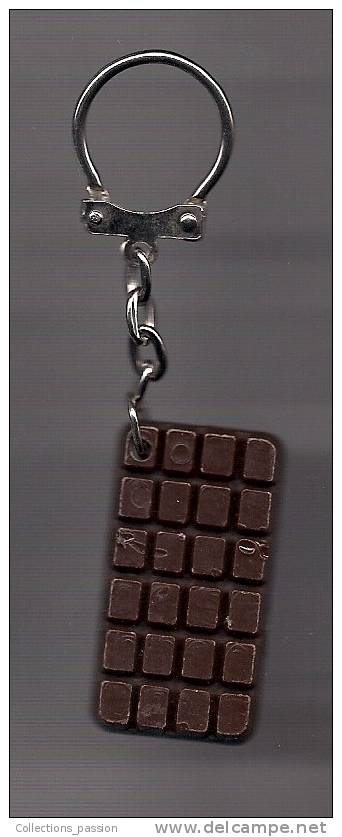 Porte Clés , Tablette De Chocolat , Verso POULAIN Chocolat - Porte-clefs