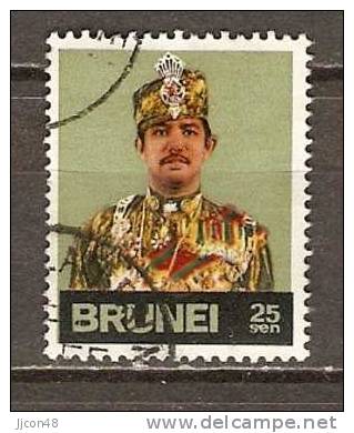 Brunei 1976 Sultan  25c (o) - Brunei (...-1984)