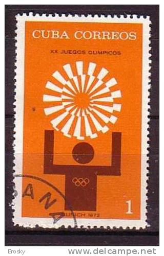 G0614 - CUBA Yv N°1594 OLYMPIADES - Used Stamps