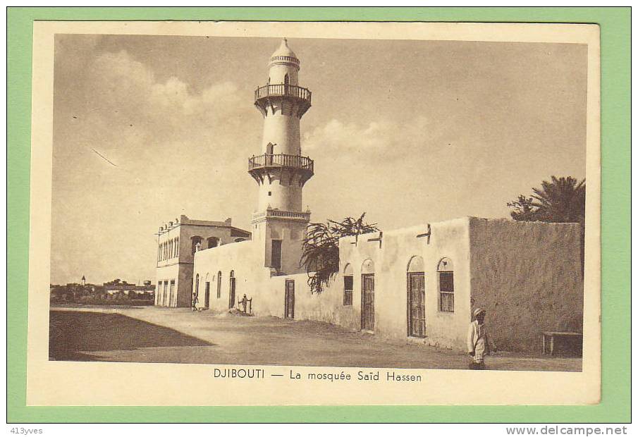Djibouti : La Mosquée Saïd Hassen. Très Bon état. - Djibouti