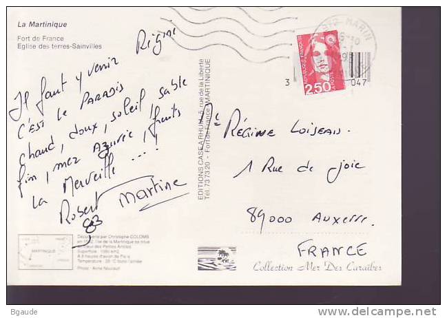 FRANCE CARTE MAXIMUM  NUM.YVERT 3491  ABOLITION DE L´ESCLAVAGE LOUIS DELGRES - 2000-2009