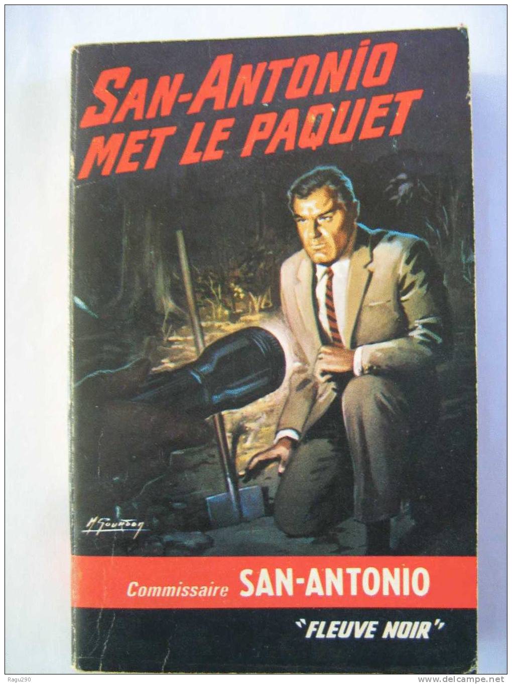 SAN ANTONIO MET LE PAQUET N° 194                FREDERIC DARD - Fleuve Noir