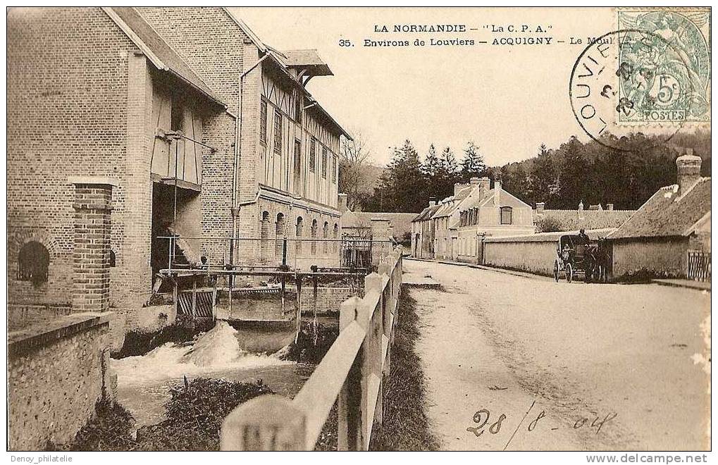 27/ ENVIRONS DE LOUVIERS / ACQUIGNY ...... - Acquigny