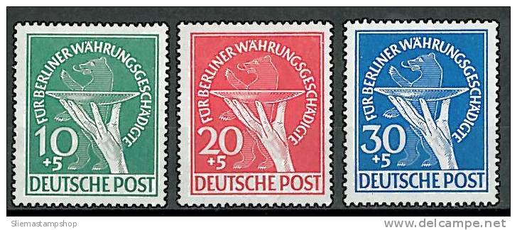 GERMANY BERLIN - 1949 RELIEF FUND - V1379 - Unused Stamps