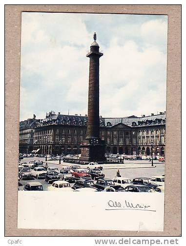 Albert Monier : Paris, La Colonne Vendôme - Monier