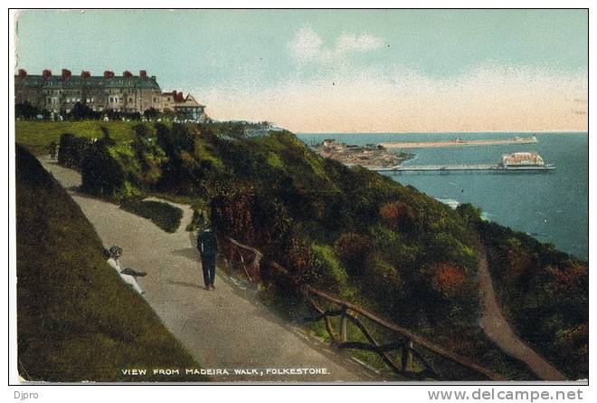 Folkestone View From Madeira Walk - Folkestone