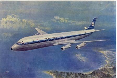 KLM DOUGLAS DC-8 INTERNATIONAL JET - 1946-....: Modern Era