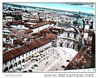 VIGEVANO  PIAZZA E DUOMO DA ALTO  V1955  CH1344 - Vigevano