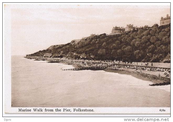 Folkestone Marine Walk From The Pier 6780 - Folkestone