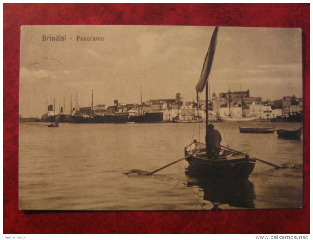 BRINDISI - Panorama - FP - VIAGGIATA - - Brindisi