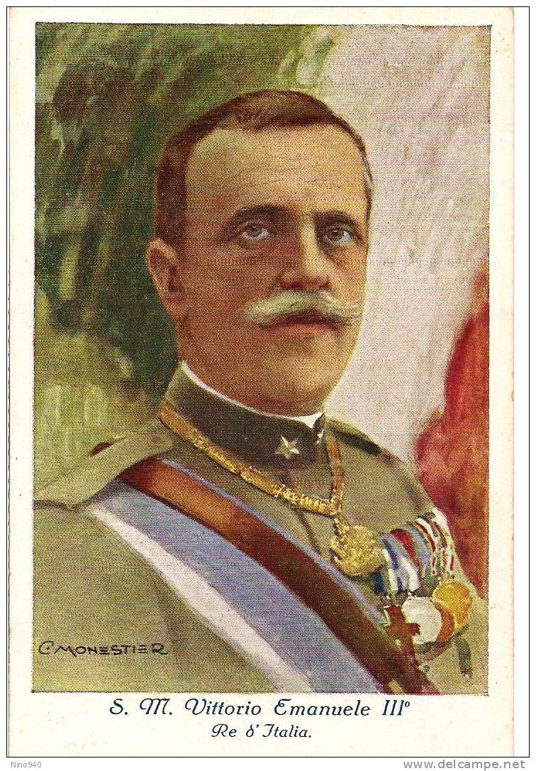 ILLUSTRATA: C. MONESTIER - S.M. VITTORIO EMANUELE III° - F/ - N/V - Monestier, C.