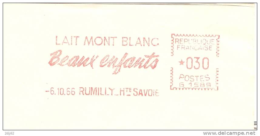 Lait, Enfant, Rumilly, Mont Blanc - EMA Havas - Enveloppe  Entière  (C0577) - Sonstige & Ohne Zuordnung