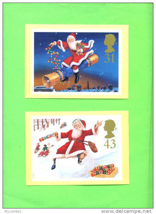 PHQ193 1997 Christmas - Set Of 5 Mint - Tarjetas PHQ