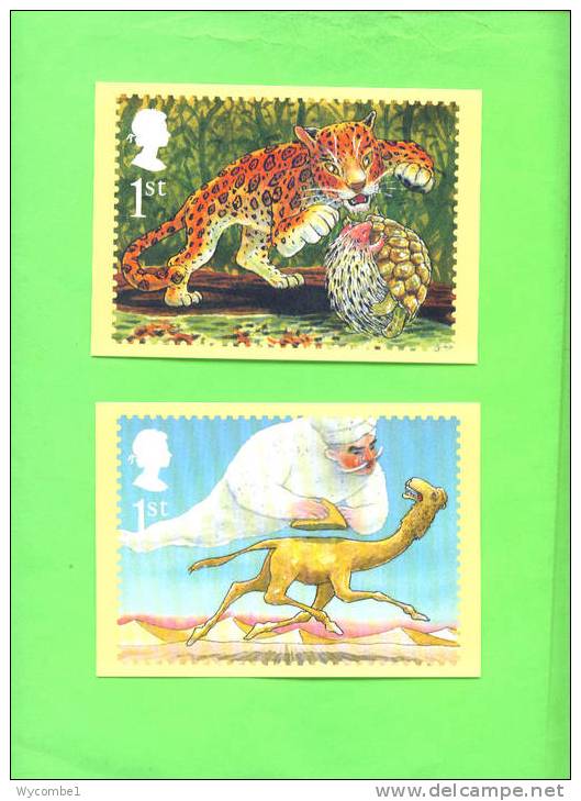 PHQ237 2002 Kipling's Just So Stories - Set Of 10 Mint - Cartes PHQ