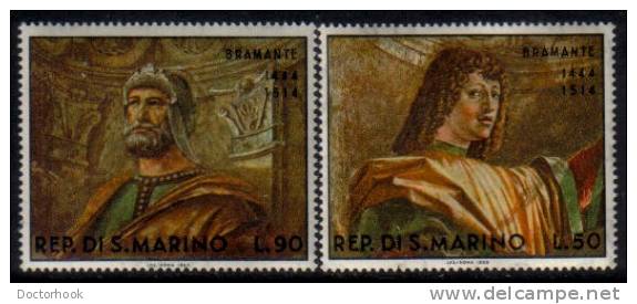 SAN MARINO   Scott #  699-700**  VF MINT NH - Unused Stamps