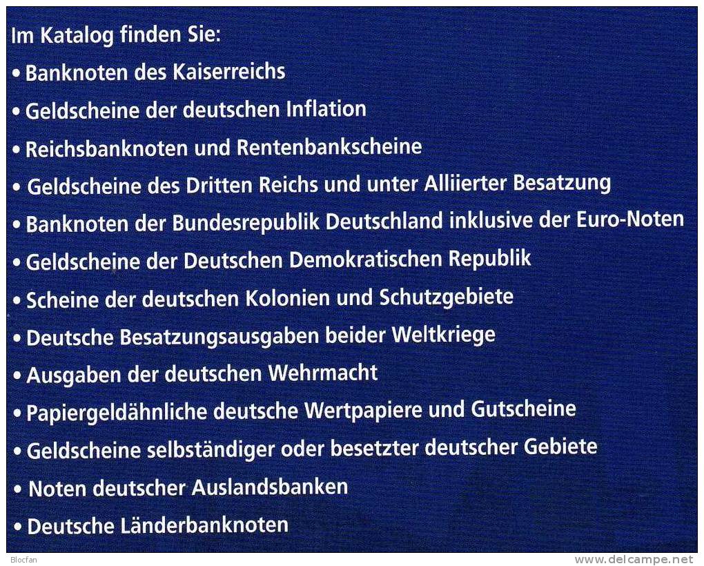 Banknoten Katalog Deutschland 2009 Für Numisbriefe Neu 25€ - Literatur & Software