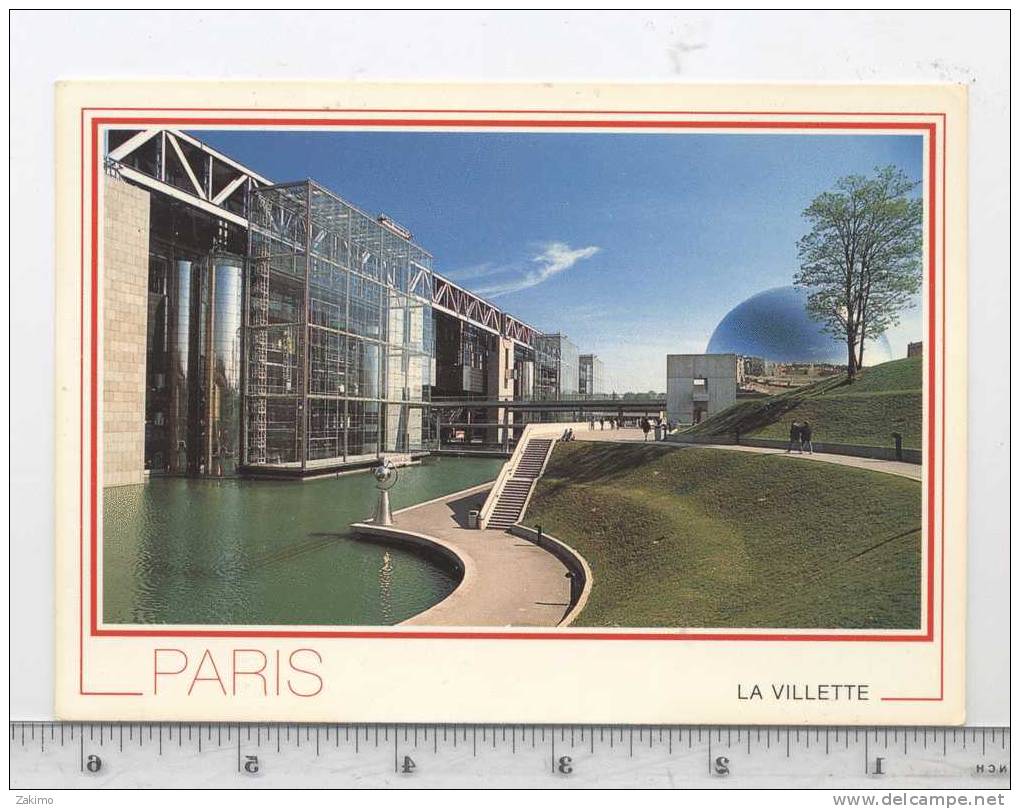 LA VILLETTE    **SCANS RECTO VERSO**  B22 - Paris (19)