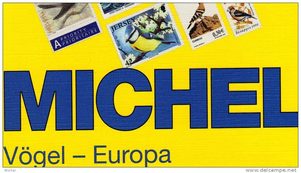 Vögel - Europa Motiv-Briefmarken Michel Katalog 2007 Neu 69€ - Autres & Non Classés