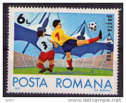 ROMANIA  1972  COPPA DEL MONDO DI CALCIO     MNH - 1974 – Germania Ovest