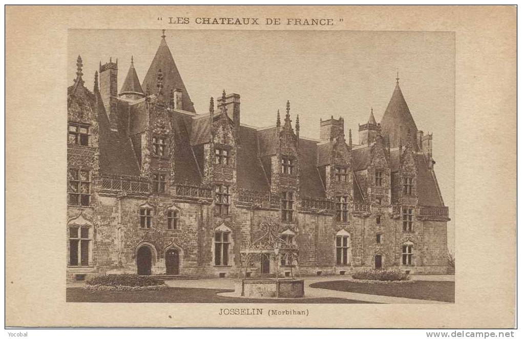 Cp ,56 , JOSSELIN , Château - Josselin