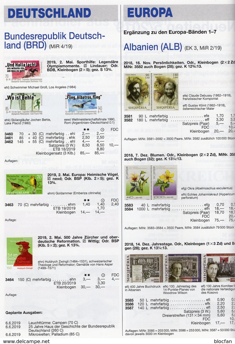MICHEL Briefmarken Rundschau 5/2019 New 6€ Stamps Of The World Catalogue/magacine Of Germany ISBN 978-3-95402-600-5 - German