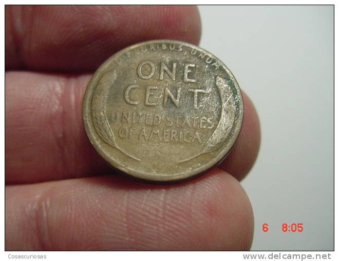 4188 UNITED STATES  US  USA  ESTADOS UNIDOS   ONE CENT   LINCOLN YEAR  1929  FINE OTHERS IN MY STORE - 1909-1958: Lincoln, Wheat Ears Reverse