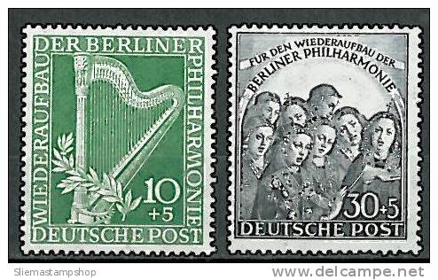 GERMANY BERLIN - 1950 PHILARMONIC ORCHESTRA - V1381 - Ungebraucht