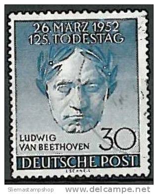 GERMANY BERLIN - 1952 BEETHOVEN - V1389 - Music