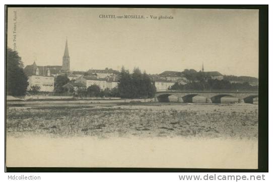 88 CHATEL SUR MOSELLE   /   Vue Générale    / - Chatel Sur Moselle