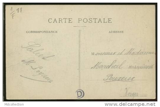 88 CHATEL SUR MOSELLE   /   La Place De La Gare    / - Chatel Sur Moselle