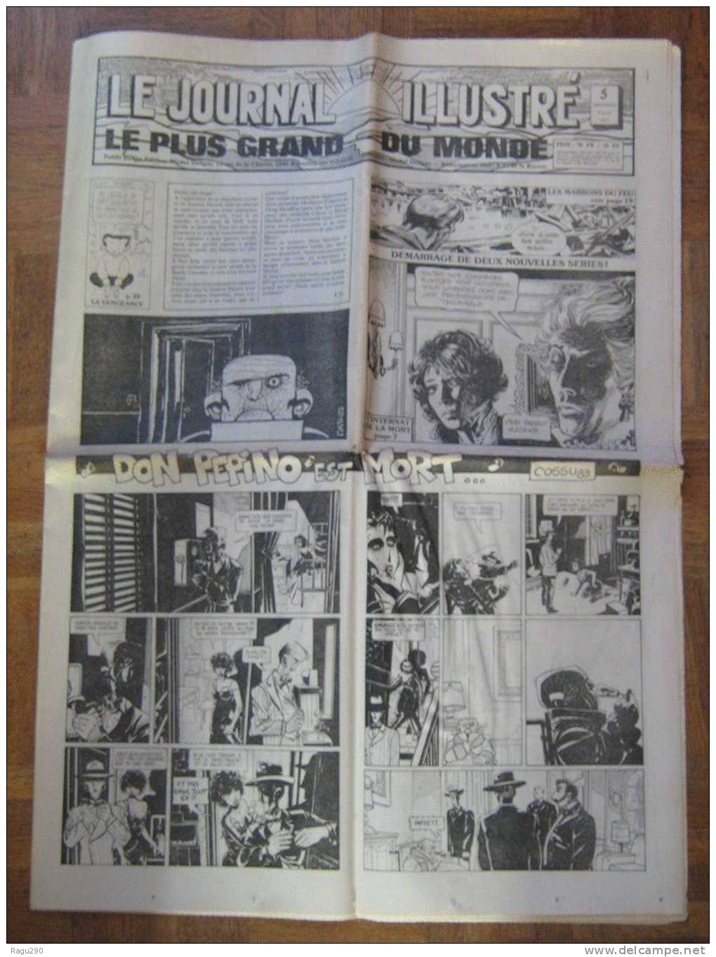 TRES RARE  - LE JOURNAL ILLUSTRE LE PLUS GRAND DU MONDE  éditions  M. DELIGNEN N° 5 Fevrier 1983 - Autres & Non Classés