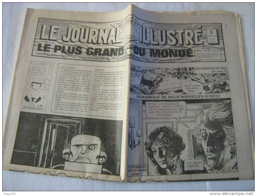 TRES RARE  - LE JOURNAL ILLUSTRE LE PLUS GRAND DU MONDE  éditions  M. DELIGNEN N° 5 Fevrier 1983 - Autres & Non Classés