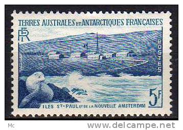 TAAF N° 4 Neuf Avec Charnière * - Unused Stamps