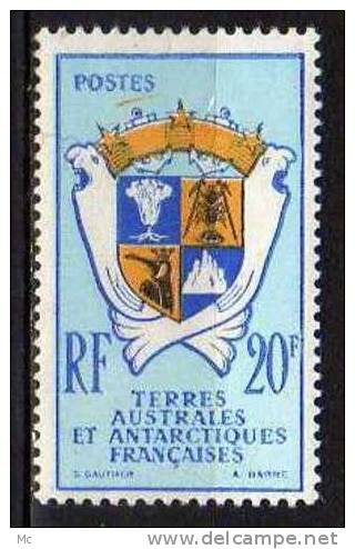 TAAF N° 15 Neuf Avec Charnière * - Unused Stamps