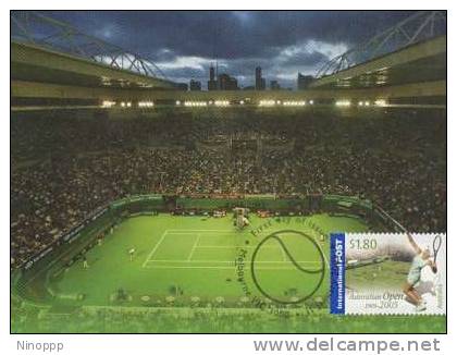 Australia-2005 Tennis Open ,$ 1.80 Rod Laver Arena    Maximum Card - Tennis