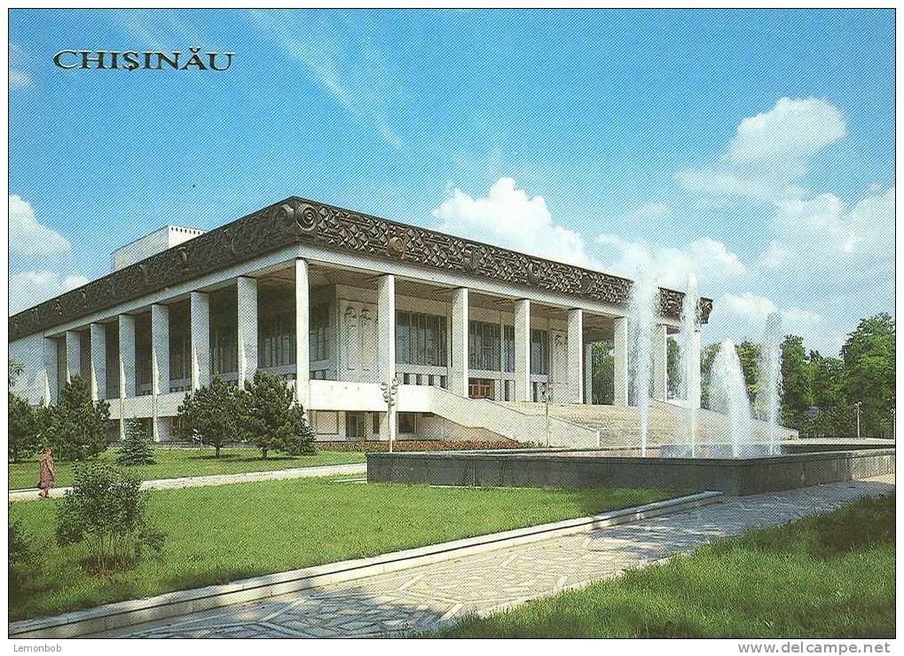 Moldova - Chisinau Kishinev/Kishinyov - Pushkin State Academic Opera And Ballet Theatre - Postcard [P944] - Moldova