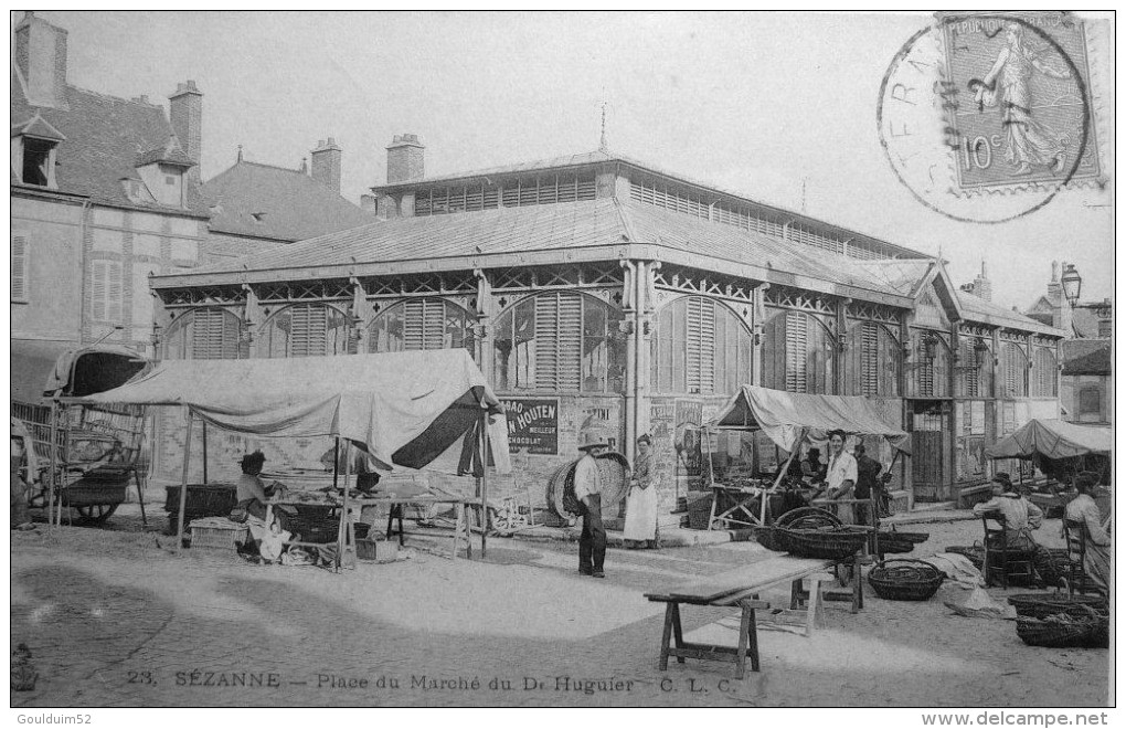 Place Du Marché Du Dr Hugier - Sezanne