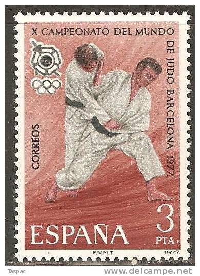 Spain 1977 Mi# 2342 ** MNH - Judo