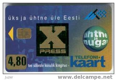 Estonia. 1996. Simple & Comfortable With Overprint X-Press - Estonie