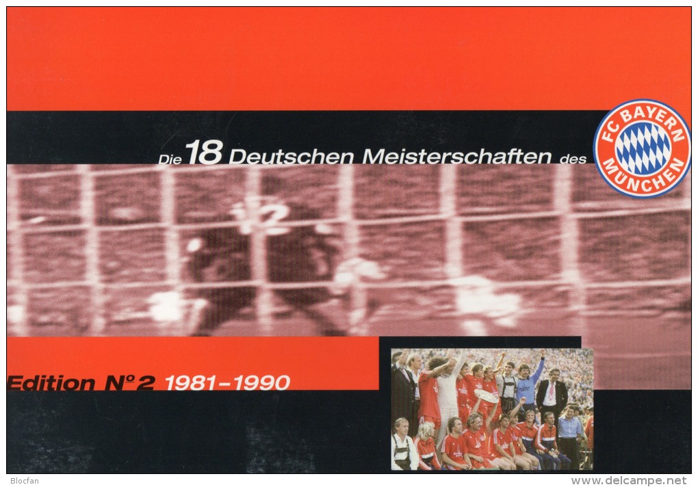 Edition 2 Fussball Meister FC Bayern München TK M 09-14/03 ** 180€ Deutschland Meisterschaft TC Soccer Telecards Germany - Sammlungen