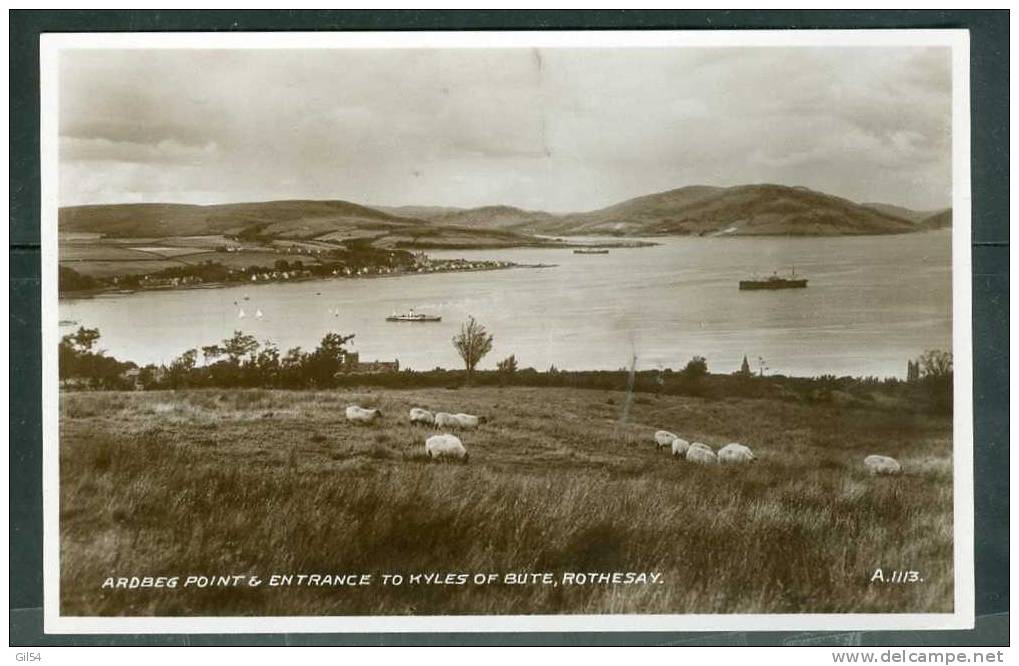 Ardbeg Point Entrance To Hyles Of Bute , Rothesay - Pr36 - Autres & Non Classés