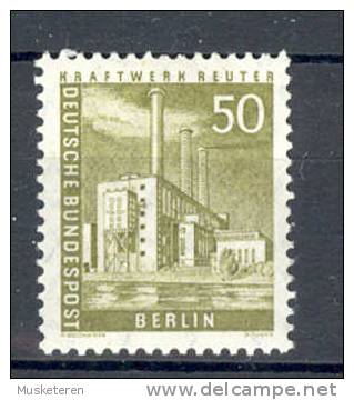 Germany Berlin 1956 Mi. 150 Berliner Stadtbilder Kraftwerk Reuter MNH - Unused Stamps