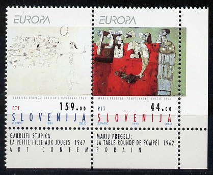 Slowenien / Slovenia / Slovenie 1993 Paar/pair EUROPA ** - 1993