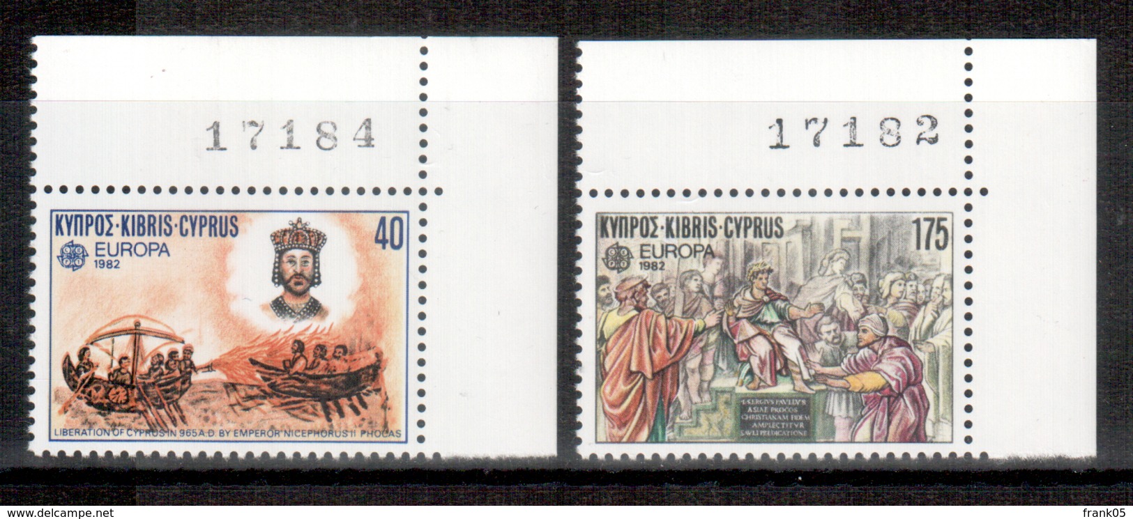 Zypern / Cyprus / Chypre 1982 Satz/set EUROPA ** - 1982