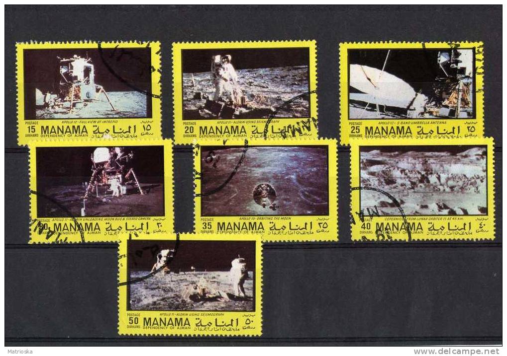 MANAMA - Voli Nello Spazio Dell´ Apollo 10-11-12  - Usata - Asia