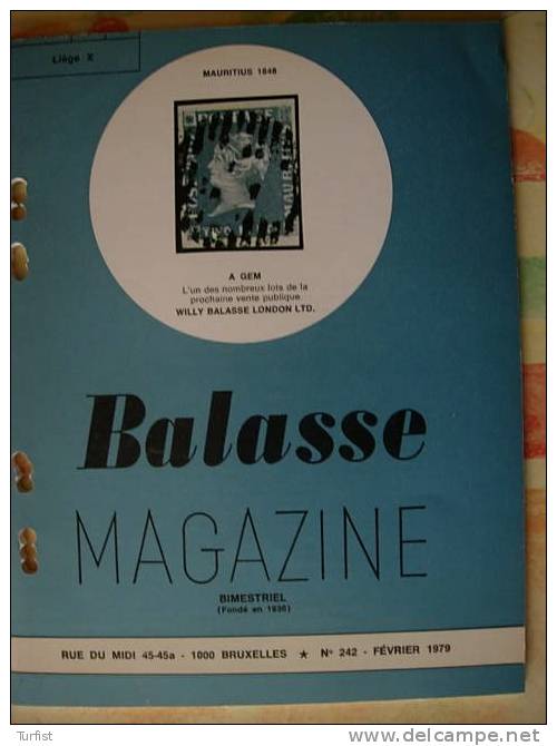 BALASSE MAGAZINE 1979 NR 242 - French (from 1941)
