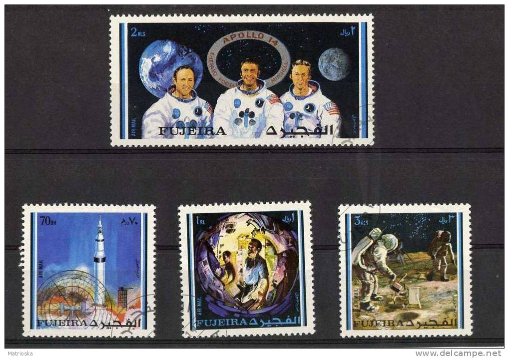 EMIRATI ARABI UNITI - FUJEIRA -  Apollo 14 -  Usati - Asia