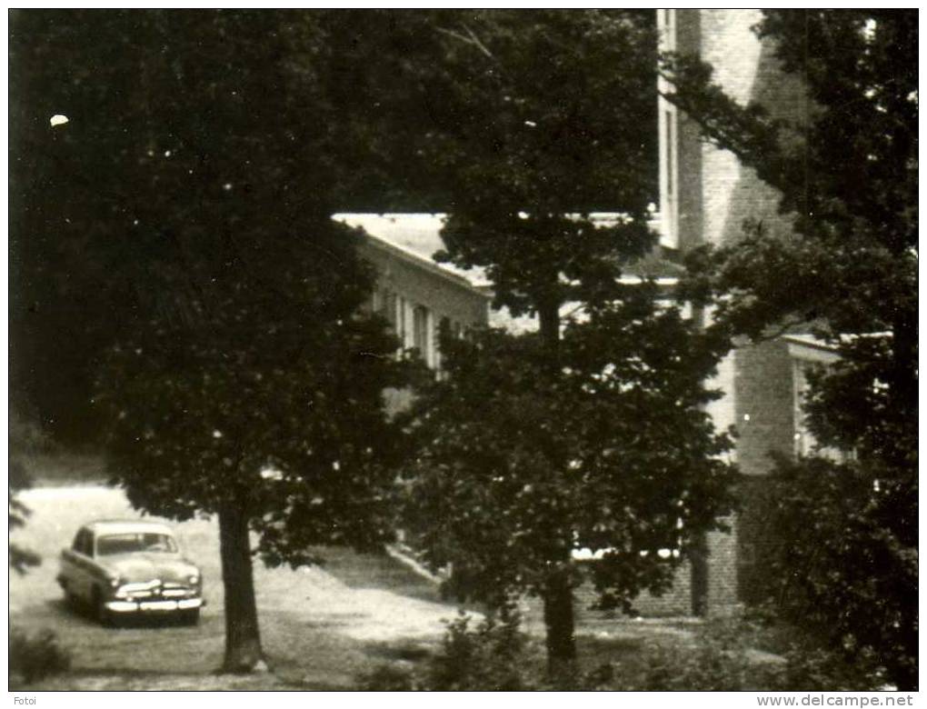 OLD REAL  PHOTO POSTCARD HOTEL DE WAGENINGSE BERG WAGENINGEN  HOLLAND CARTE POSTAL CAR FORD FORDOR - Wageningen